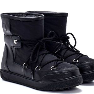 Moncler Lace Up Ankle Boots US7 EU37